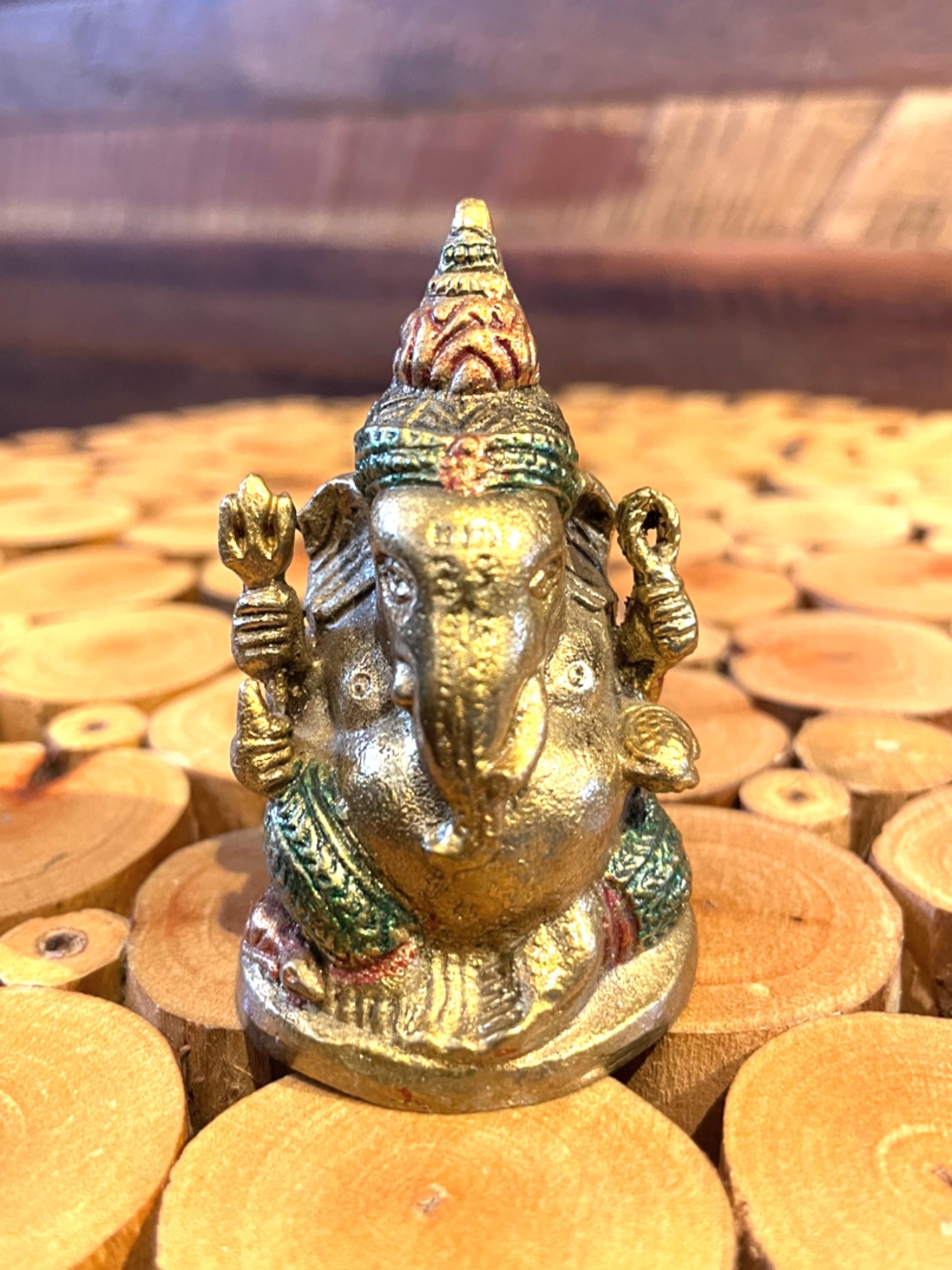 Amazon.co.jp: ピンクガネーシャ 置物 像 3倍速で願いが叶う タイ 開運