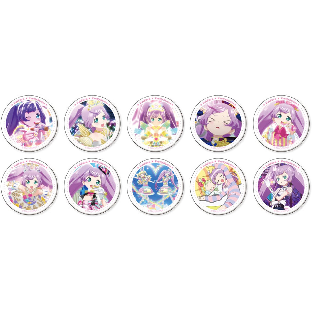 らぁらいっぱい！2缶バッジ 全10種（トレーディング） | グルーヴ