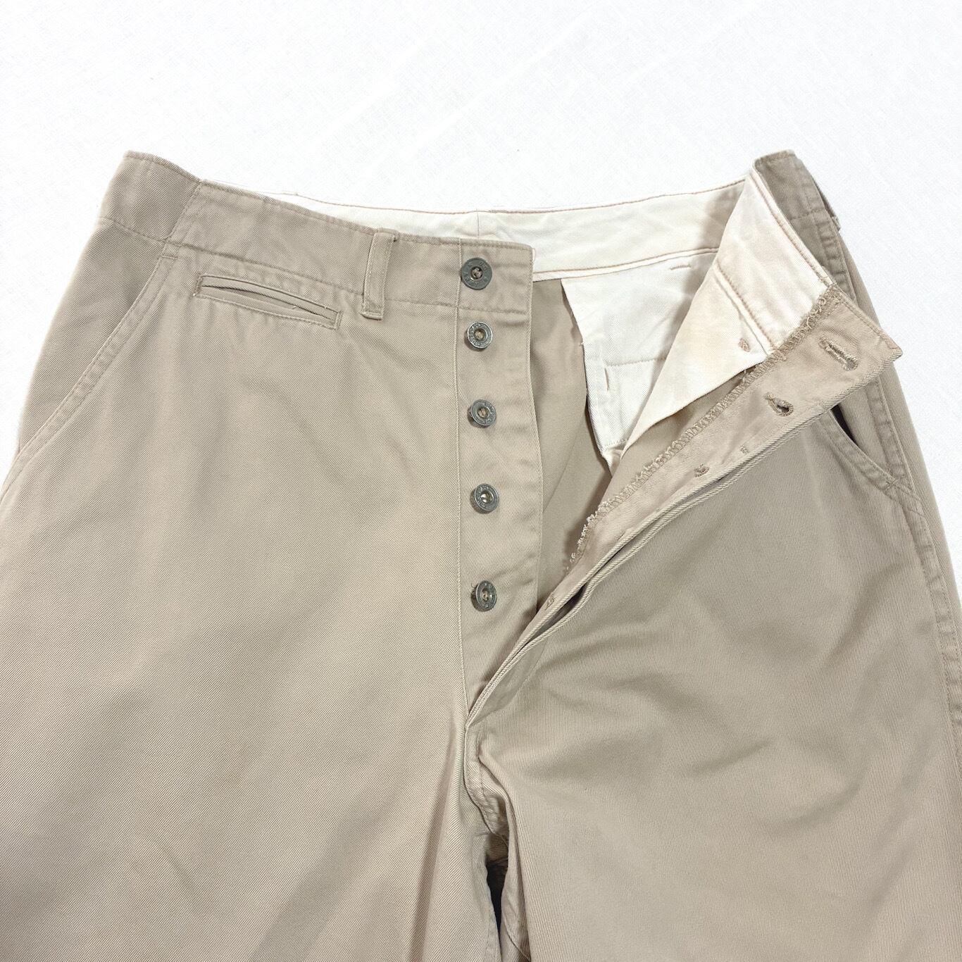 希少】40s US army M41 メタルボタンチノ 40s w31 希少】40s US army