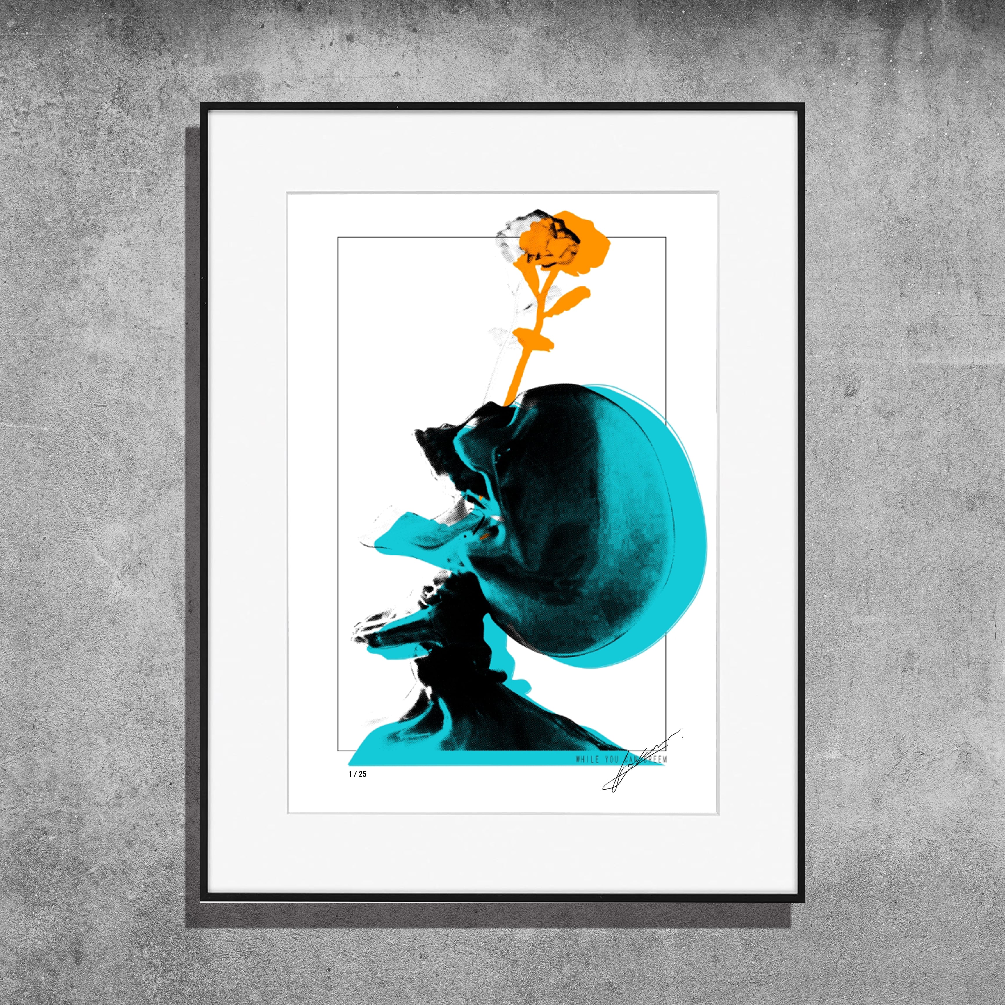 予約受付】シルクスクリーンアート / Wabi-Sabi Flower Arrangement