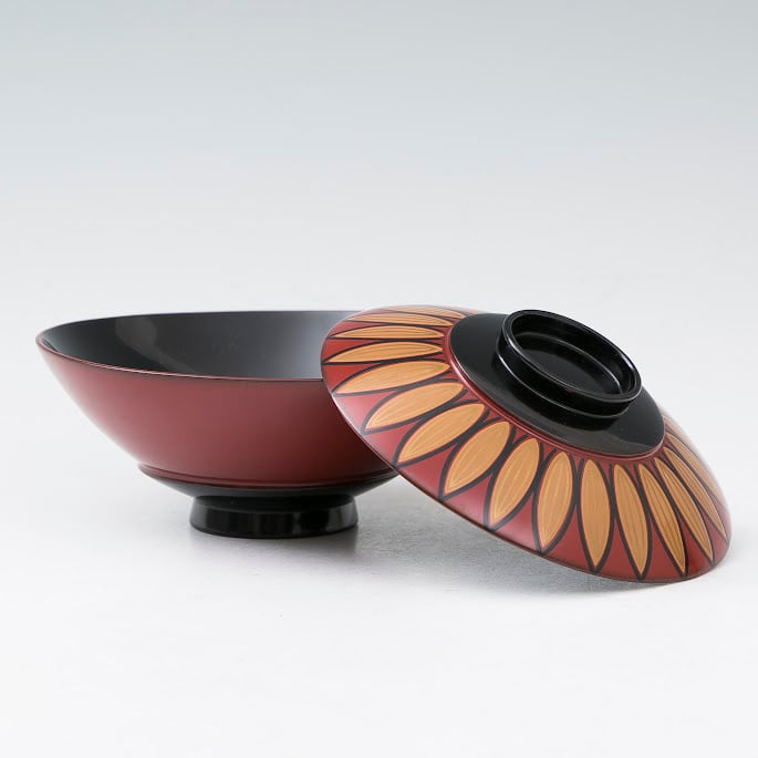 輪島塗 宗和膳 朱漆 吸物椀 煮物椀 六点揃 5セット 美品 懐石膳AK60