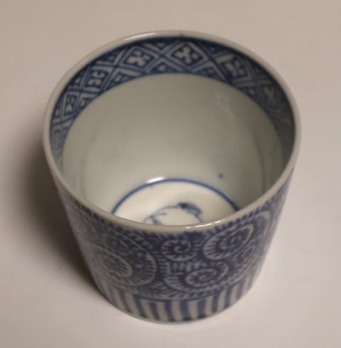 そば猪口 古伊万里 蛸唐草 松竹梅 蕎麦猪口 民藝 民芸 蕎麦猪口