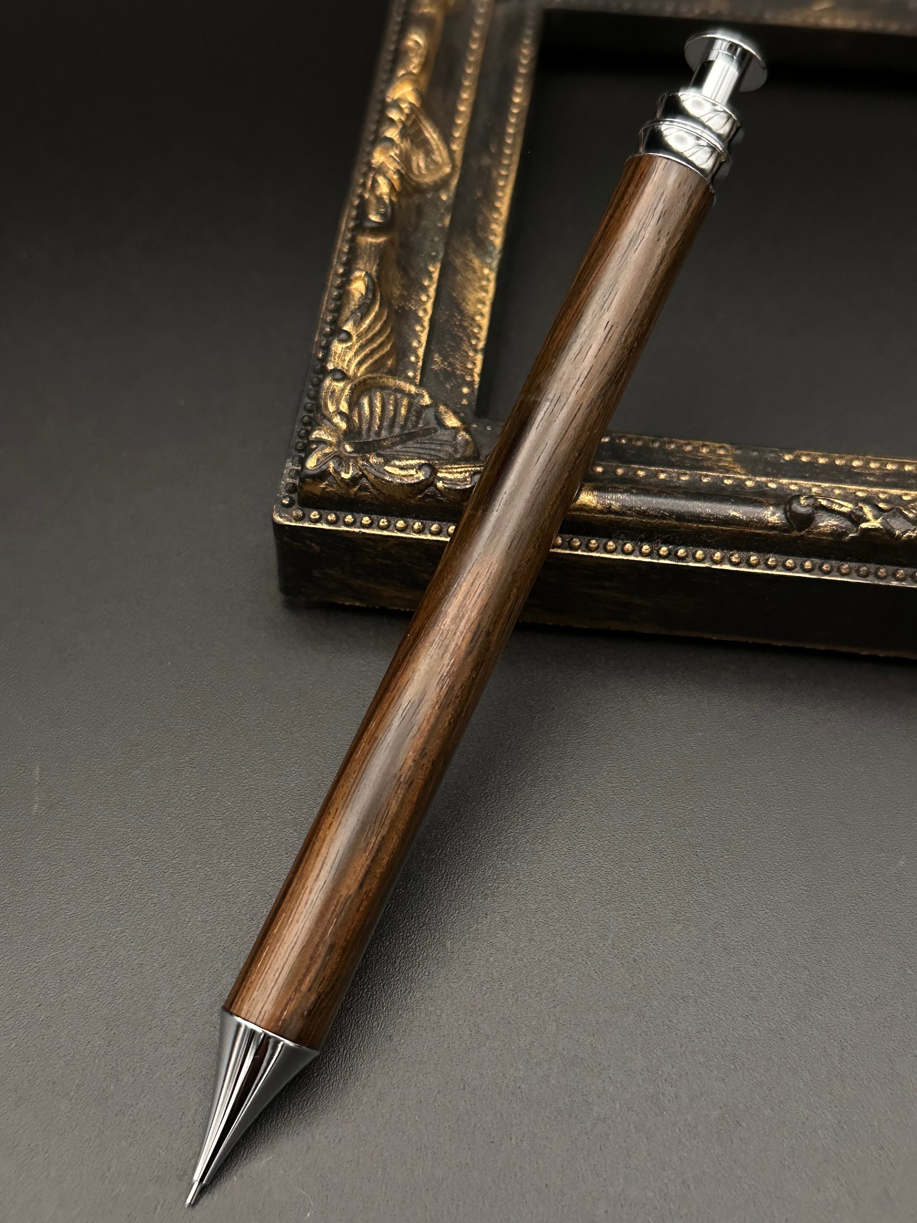 ムンエボニー(銀河杢)/細軸シャープペン(オリジナル金具) | Flamberg