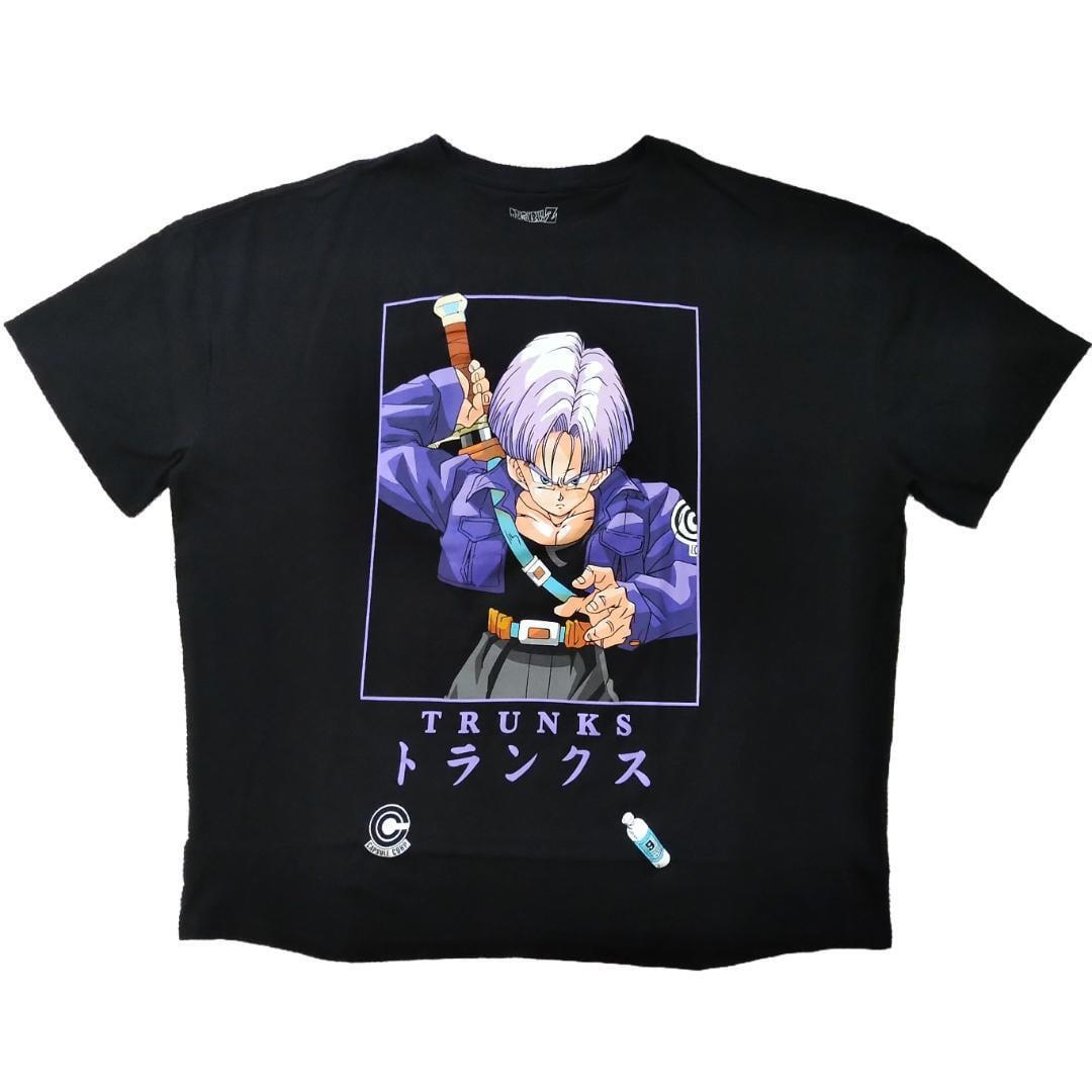 ドラゴンボールZ Tシャツ L 実寸2XLくらい 黒 トランクス アニメT