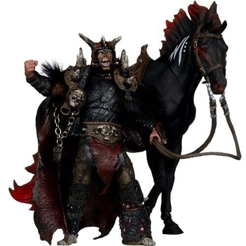 McFarlane Toys Spawn: The Dark Ages Bloodaxe with Horse 7-Inch