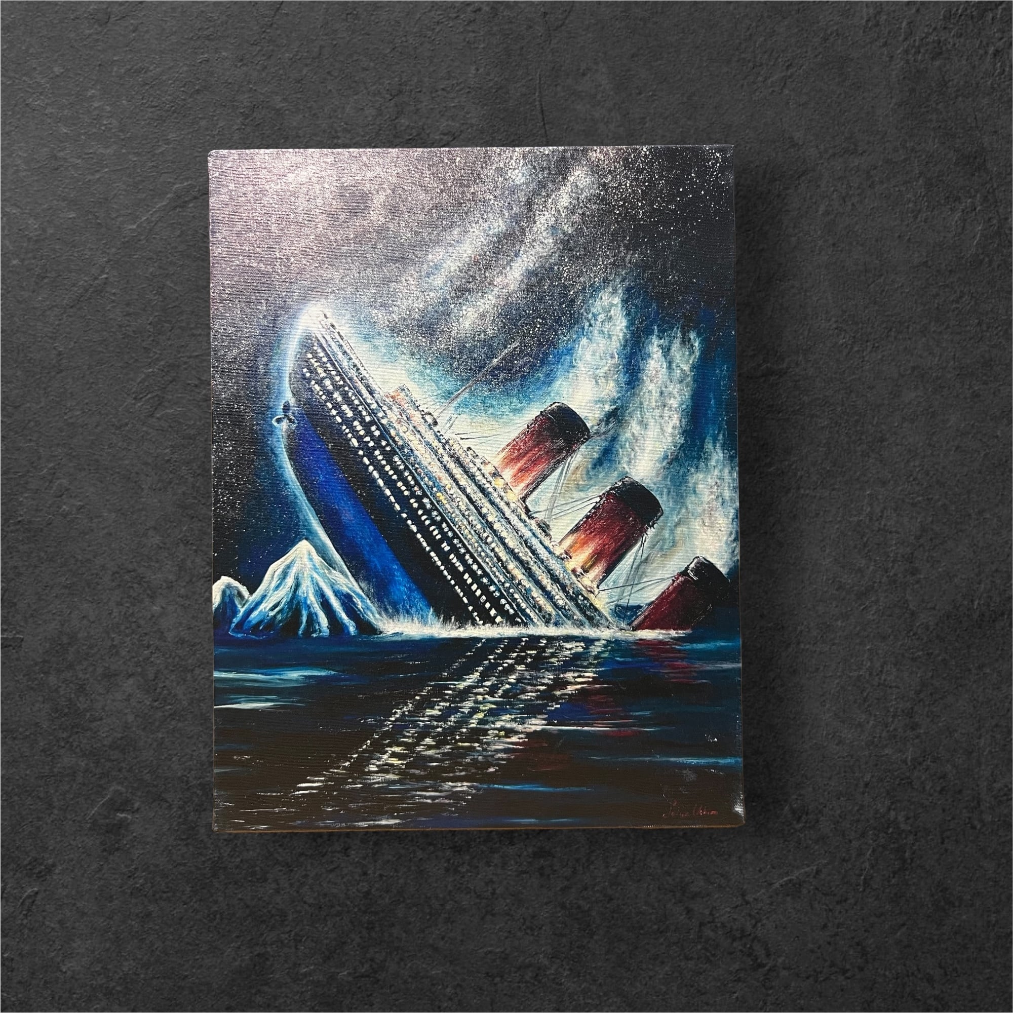 油絵 「サメ」 F4キャンパス 油絵 「サメ」 F4キャンパス 【公式通販】