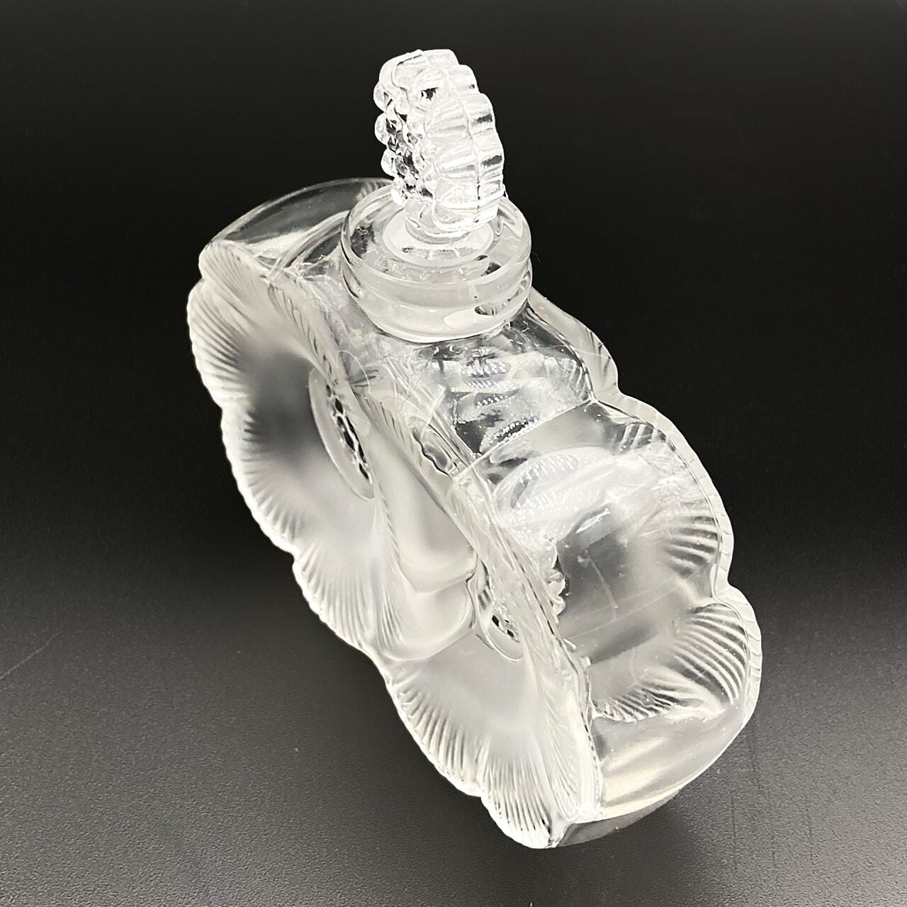 RU-6021 LALIQUE クリスタル シルヴィ 花瓶 RU-6021 LALIQUE