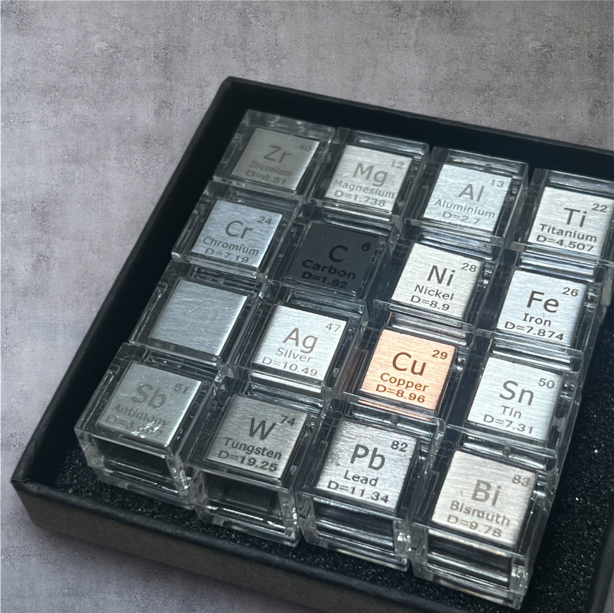 元素標本キューブ16種セット 元素標本キューブ【16種セット】 | 葡萄屋