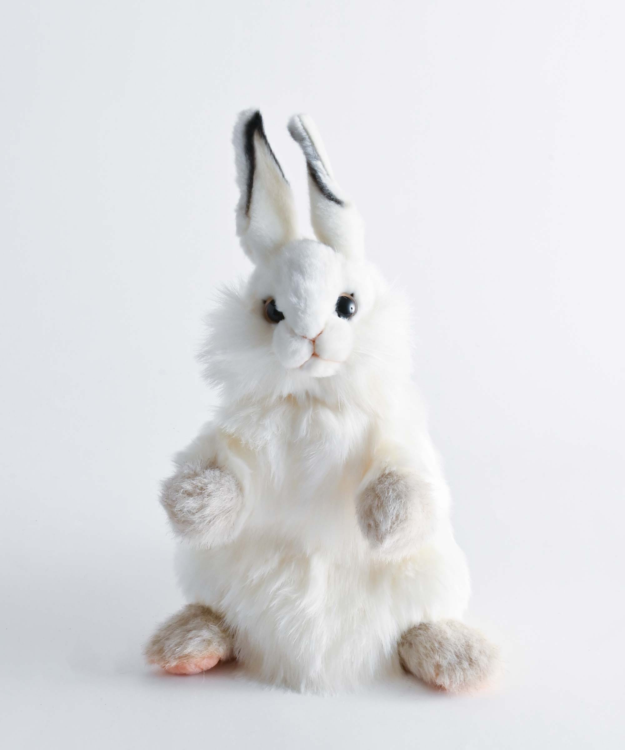 ぬいぐるみポーチ・パペット用ストラップパンプス☆ホワイトグリッター