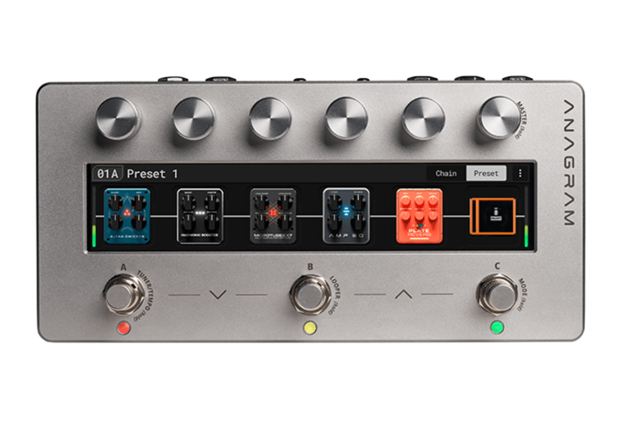 ダークグラスから直感的な操作が可能なマルチ・エフェクター「ANAGRAM