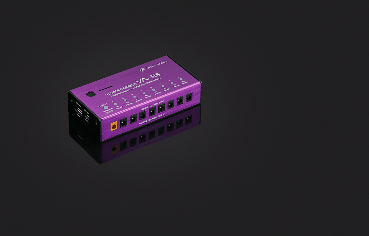 VITAL AUDIO POWER CARRIER VA-R8 新品アダプター付 Amazon.co.jp