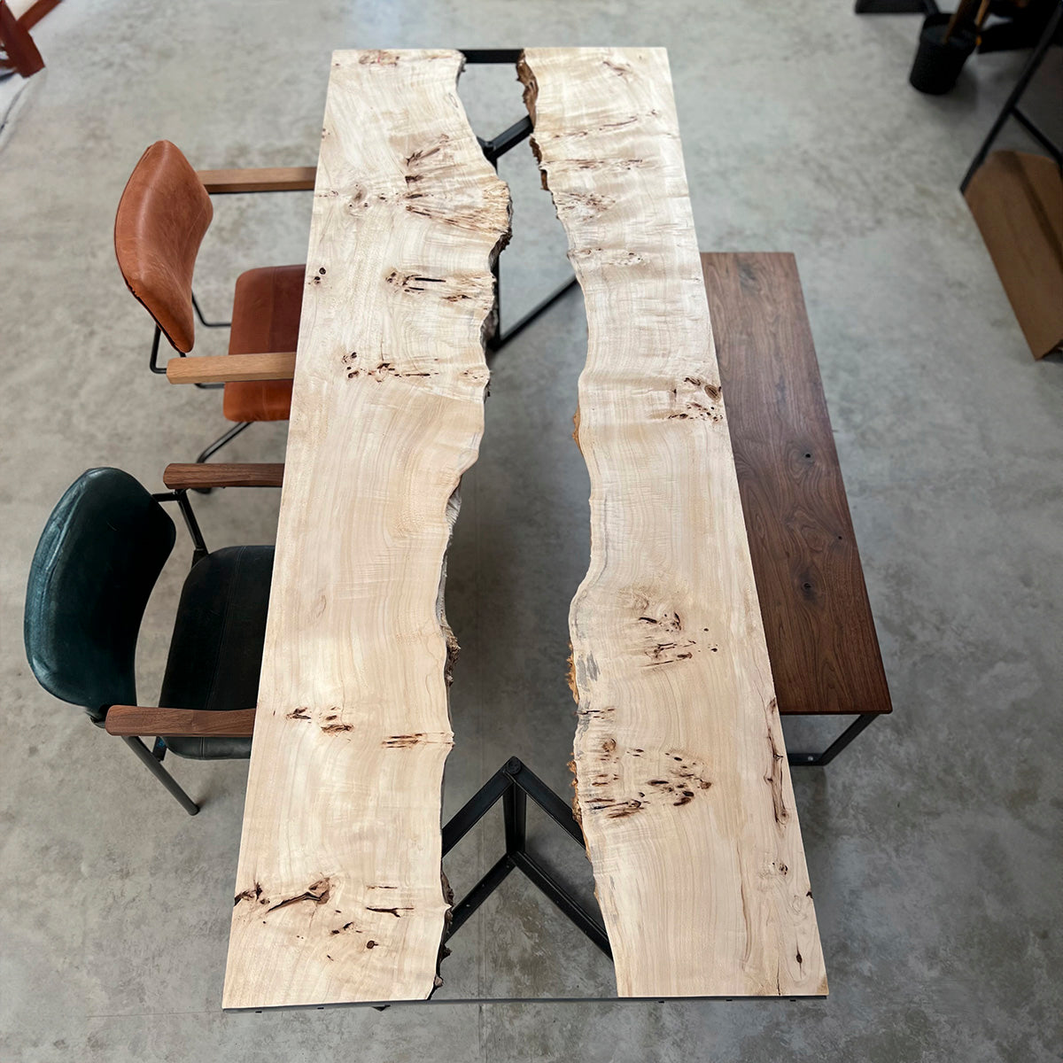 無垢一枚板 欅（ケヤキ）《G803》W2370/未仕上げ品 | オーダーメイドの