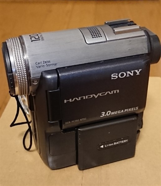 miniDVのダビングに！ SONY ビデオカメラ DCR-PC350 SONY DCR-PC350