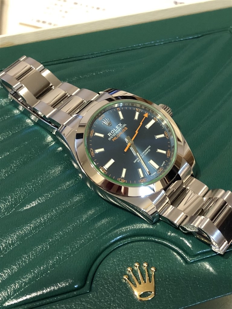 本日正規店で購入できました。』 ロレックス ミルガウス 116400GV