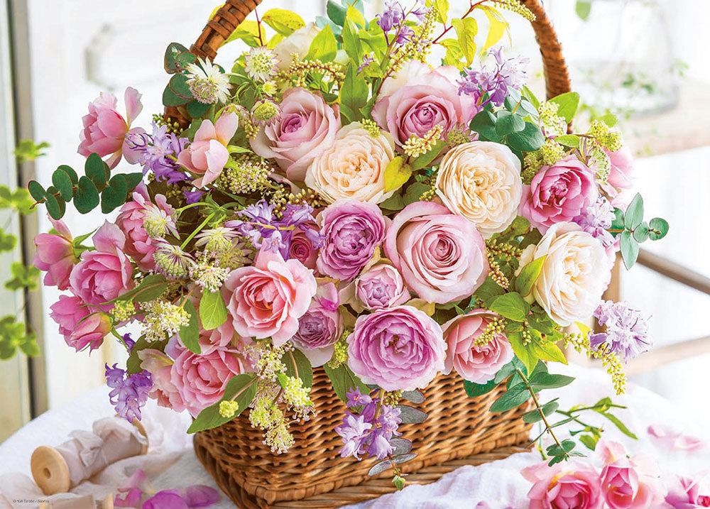 ジグソーパズル レスリーセイヤー ときめきの花束 300ピース 未開封