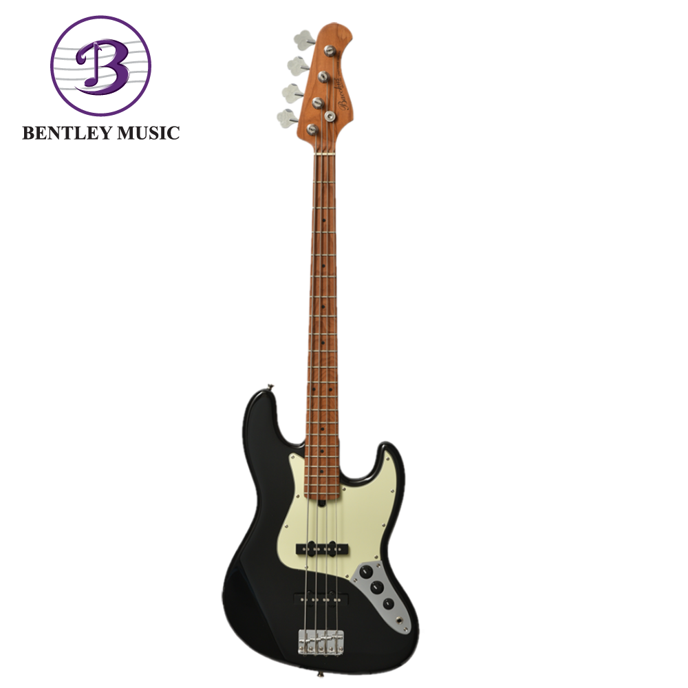 Bacchus BJB-1-RSM/M-BLK Universe Series Roasted Maple Electric