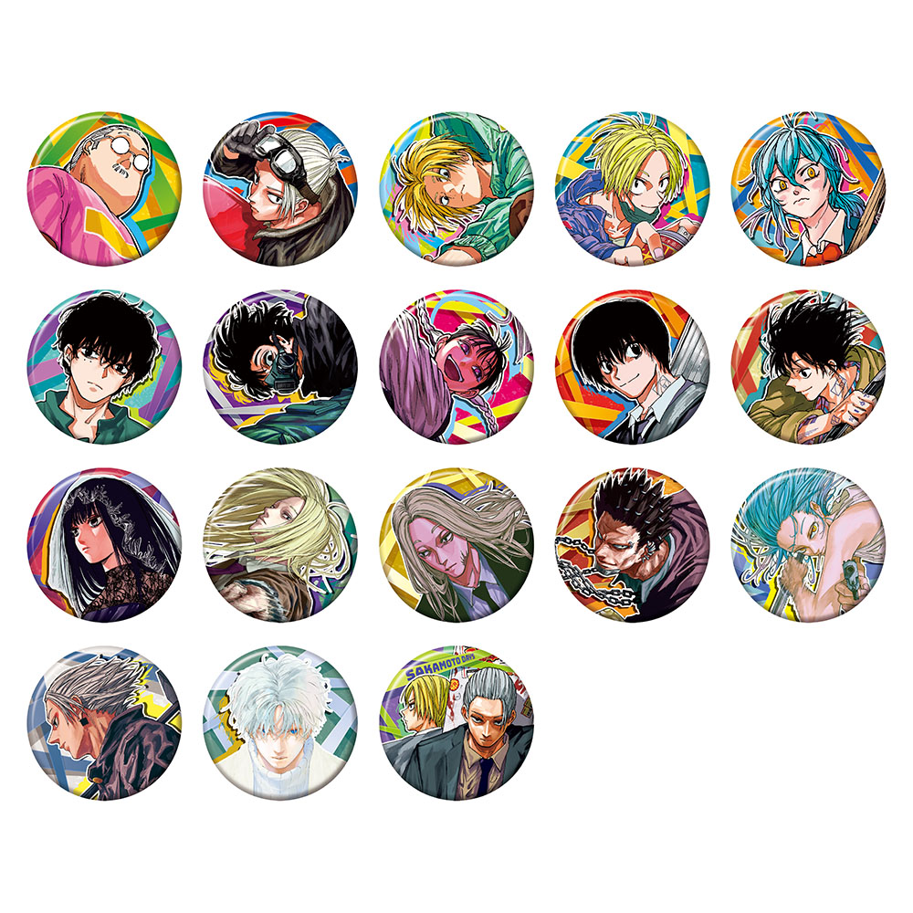 サカモトデイズ コレクション缶バッジ 第1弾 神々廻 タワレコ コラボ