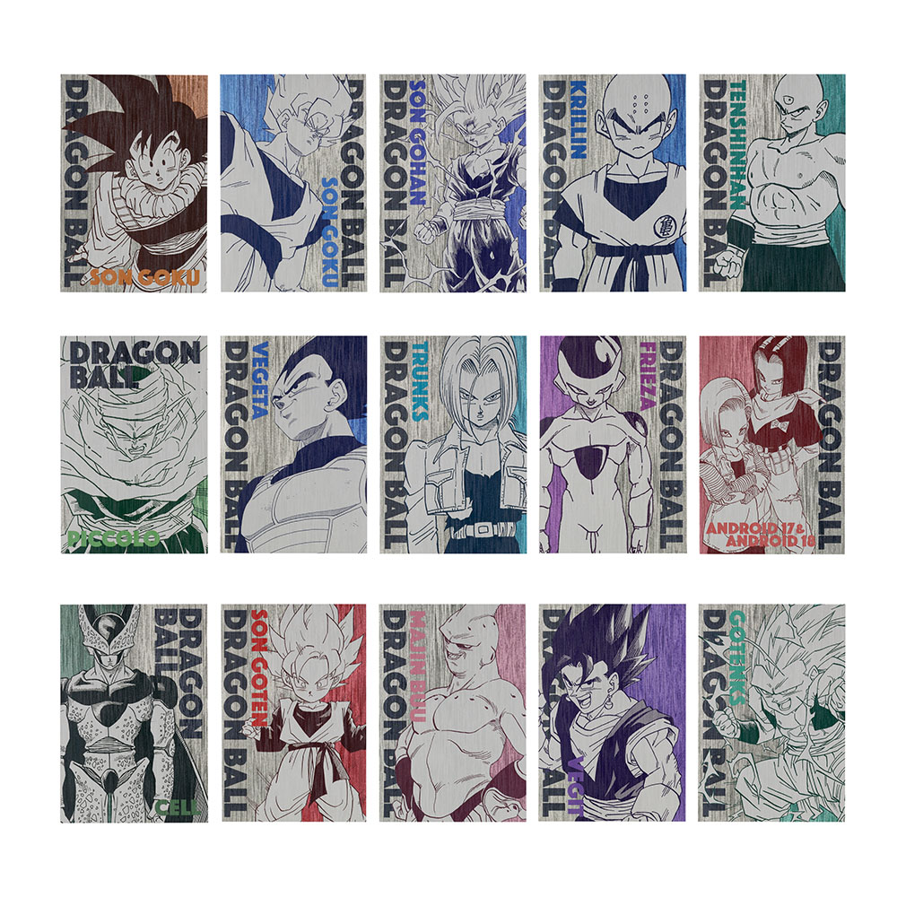 ドラゴンボール 戦闘力 缶バッジコレクション 第一弾 全8種 DRAGON