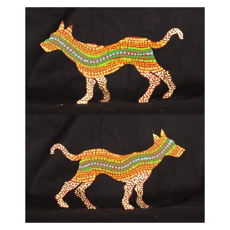 アボリジニー アート オーストラリア Roslyn Briscoe作 アボリジニアート