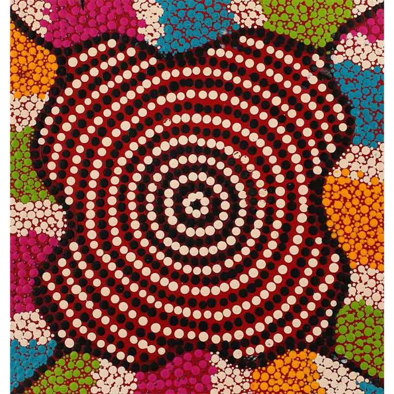 Freda Price Pitjara作 アボリジニアート Freda Price Pitjara作