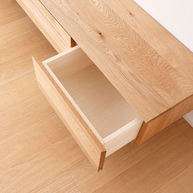 な*き様 unico 木製 テレビ台 スリットデザイン 引戸付き 約幅120cm な