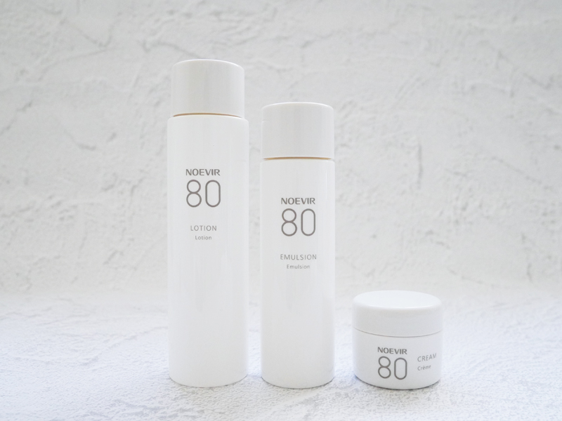 ノエビア88 スキンローション1本 ミルクローション2本 試してみた