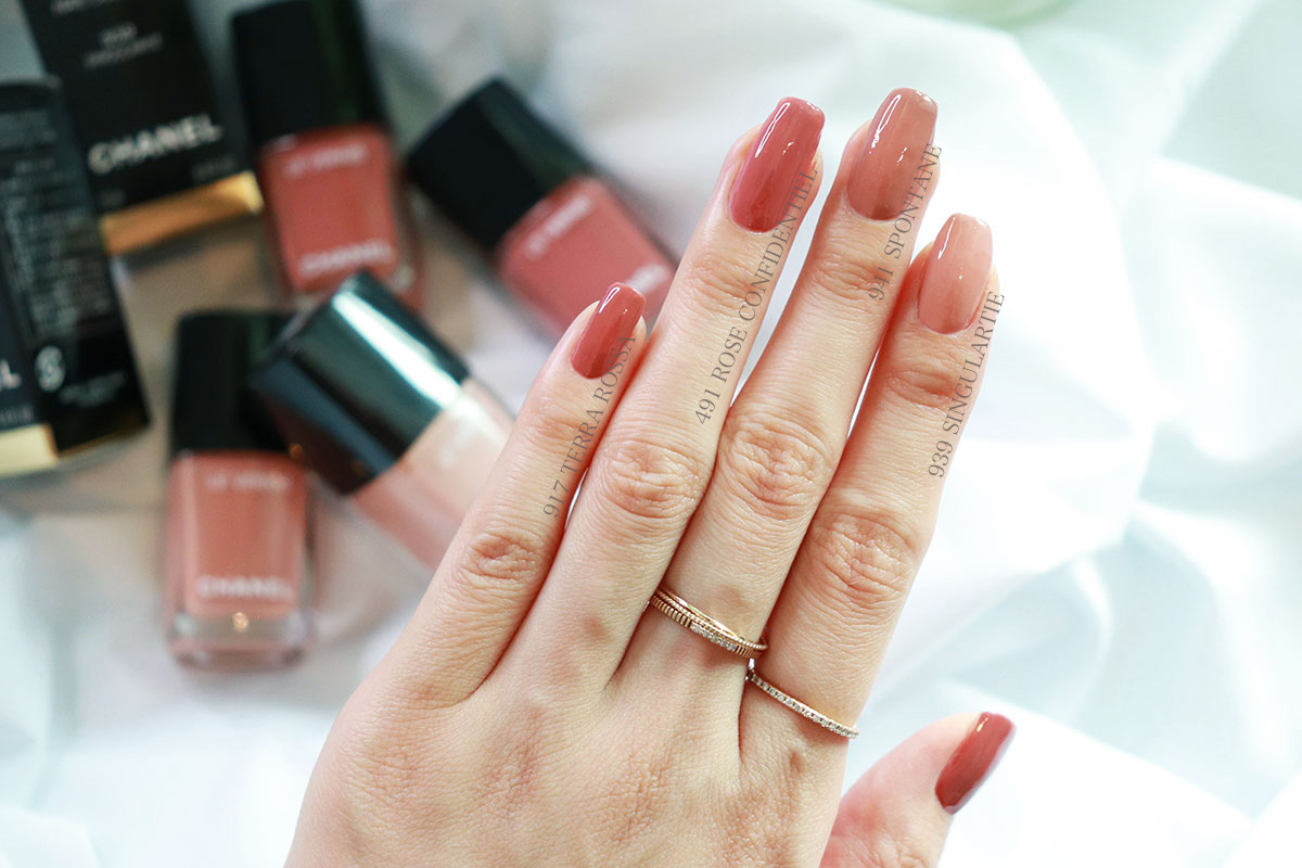 2回位使用 シャネル マニキュア2色セット SKIEUSE INMORTELLE 2回位