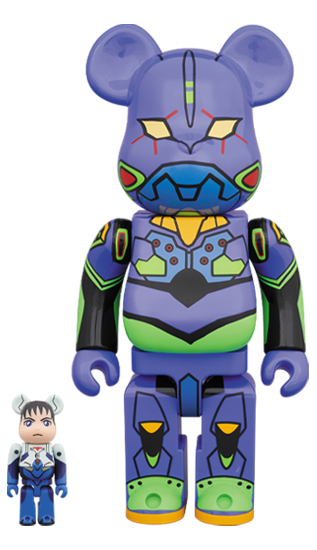 BE@RBRICK エヴァンゲリオンMark.09 改2号機γ 400％ セット
