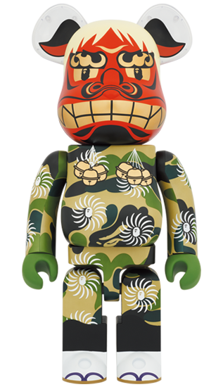 BE@RBRICK BAPE®︎2023 獅子舞1000% NEW YEAR BE@RBRICK SHISHIMAI