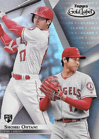 2018 TOPPS GOLD LABEL 大谷翔平ルーキーカードRC rc