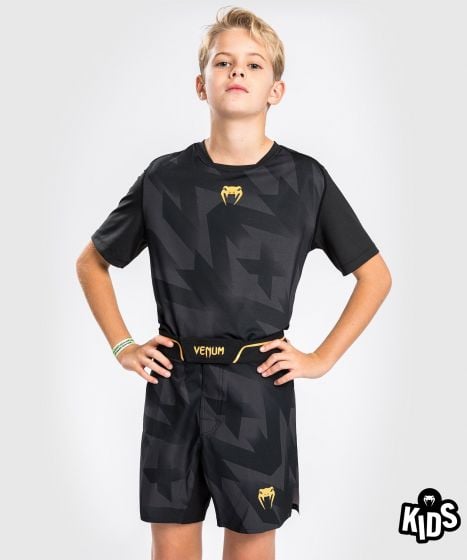 Venum Razor ファイトショーツ - キッズ - ブラック/ゴールド | BEEST