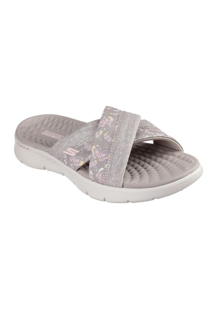 BOBS from Skechers GO WALK™ FLEX Sandals - Butterfly Bliss | Belk
