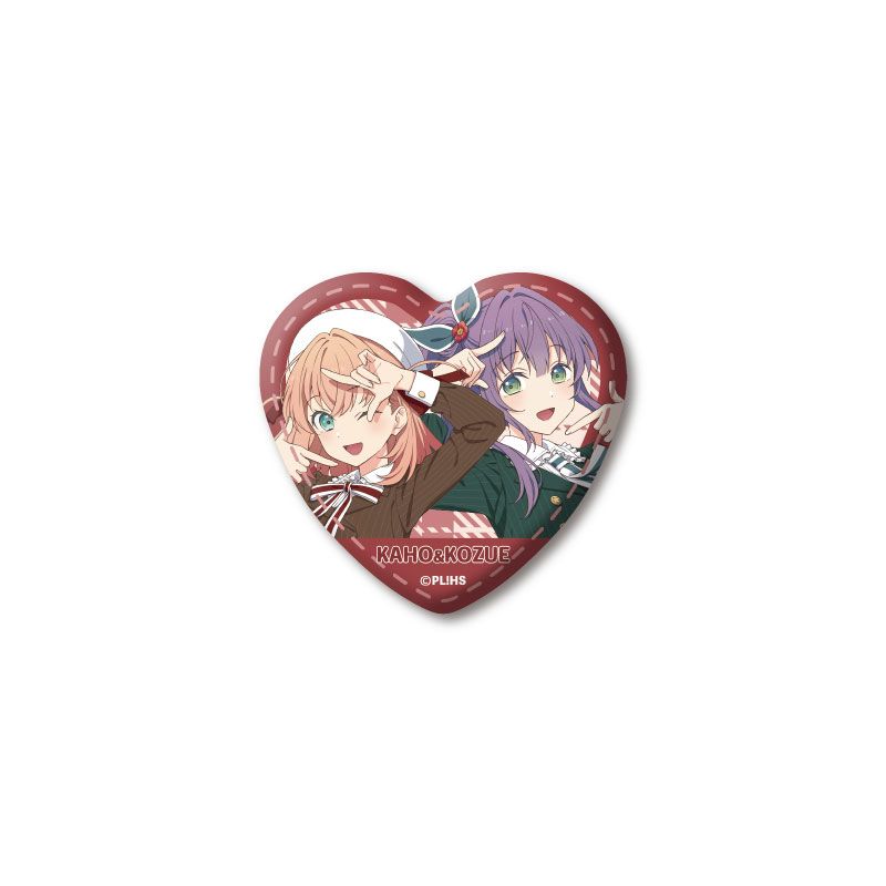 安養寺姫芽 18枚 缶バッジ 蓮ノ空 ハート ラブライブ 安養寺姫芽 18枚