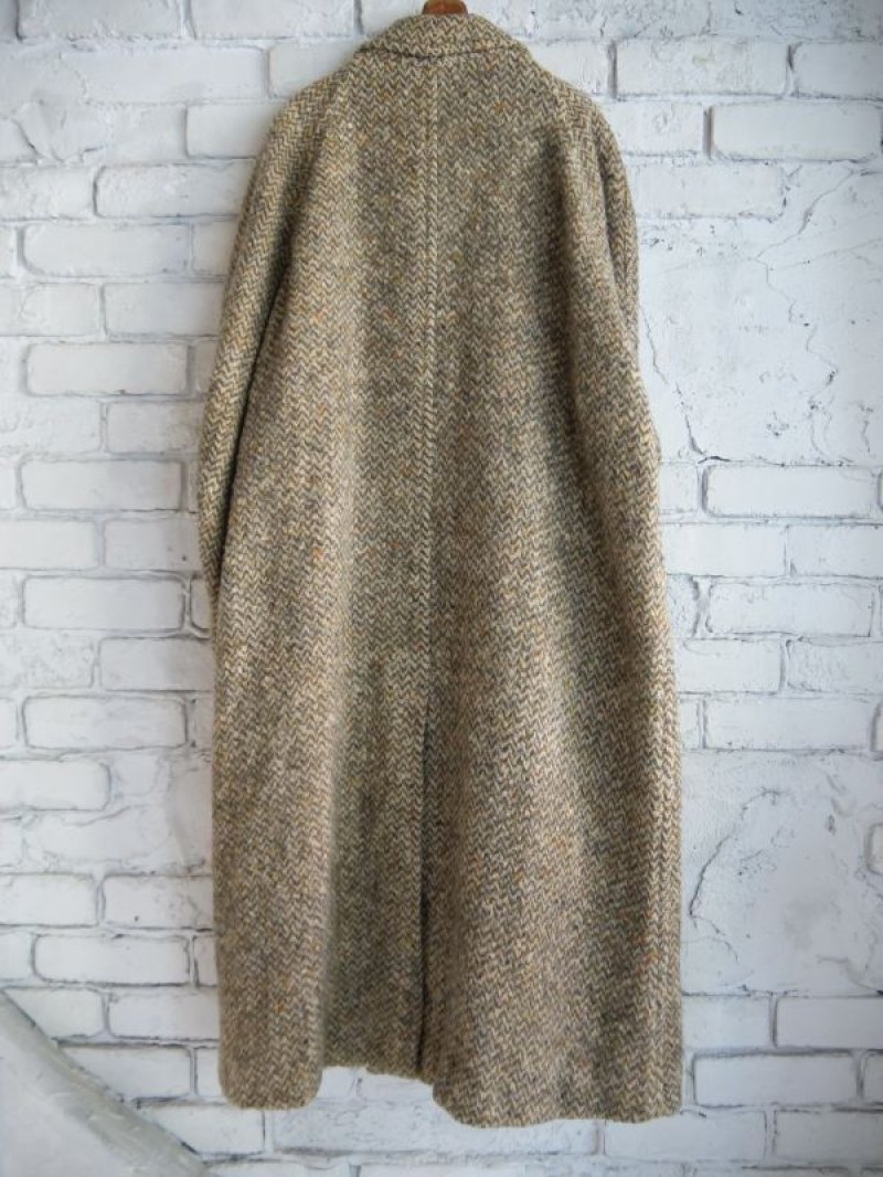 VINTAGE BURBERRY 1940's “OLD LABEL” Hand Woven Irish Tweed