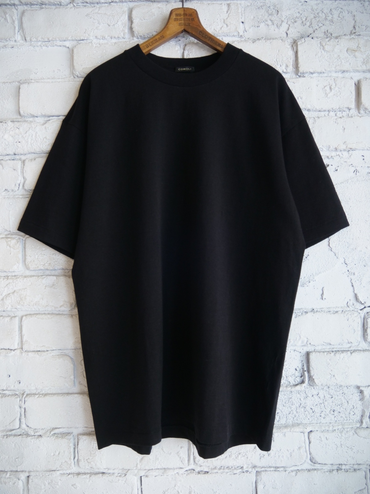 COMOLI コモリ コットンジャージ半袖Tシャツ (B01-05010)