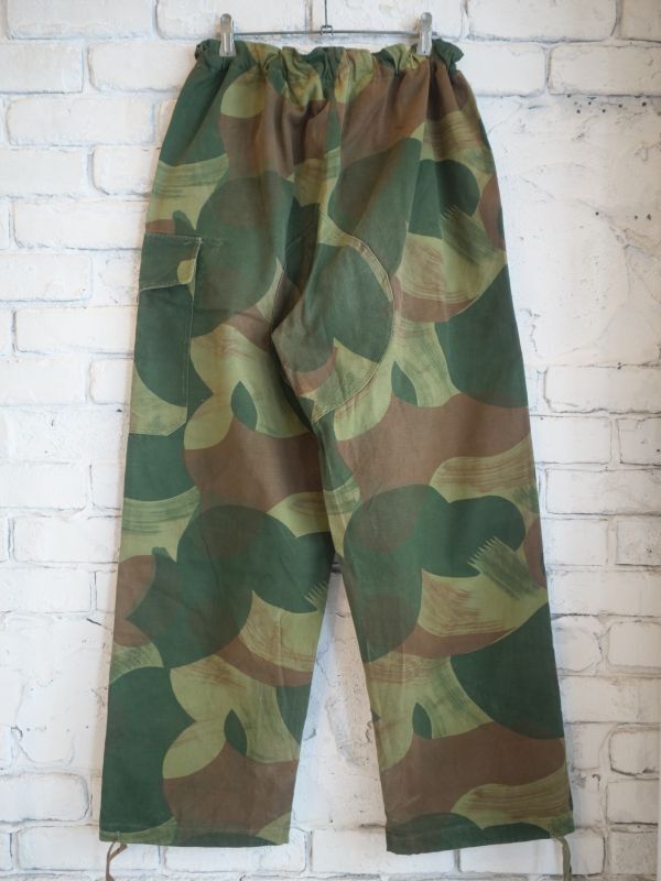 ベルギー軍 50's ブラッシュストロークカモ dead stock 実物 前期