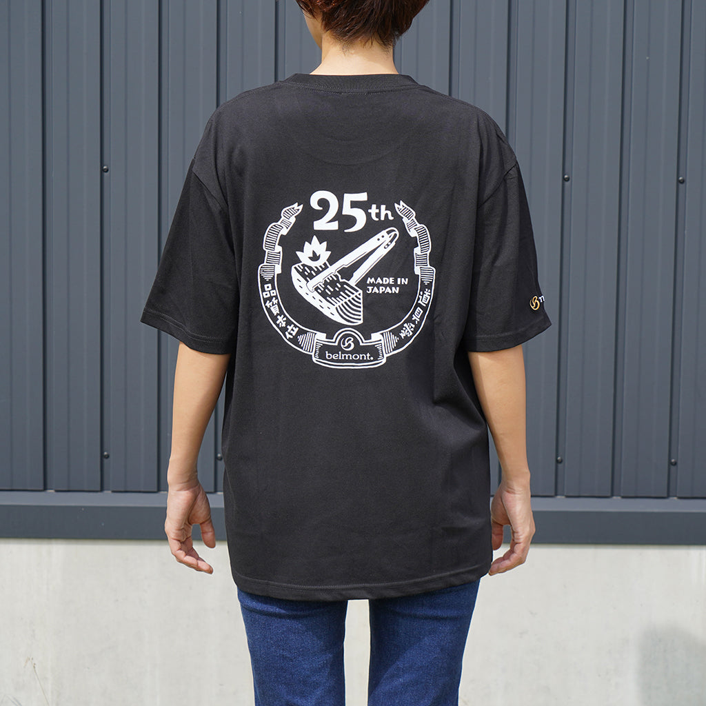 限定］ 25周年記念Tシャツ Outdoorバージョン BLACK – ベルモント