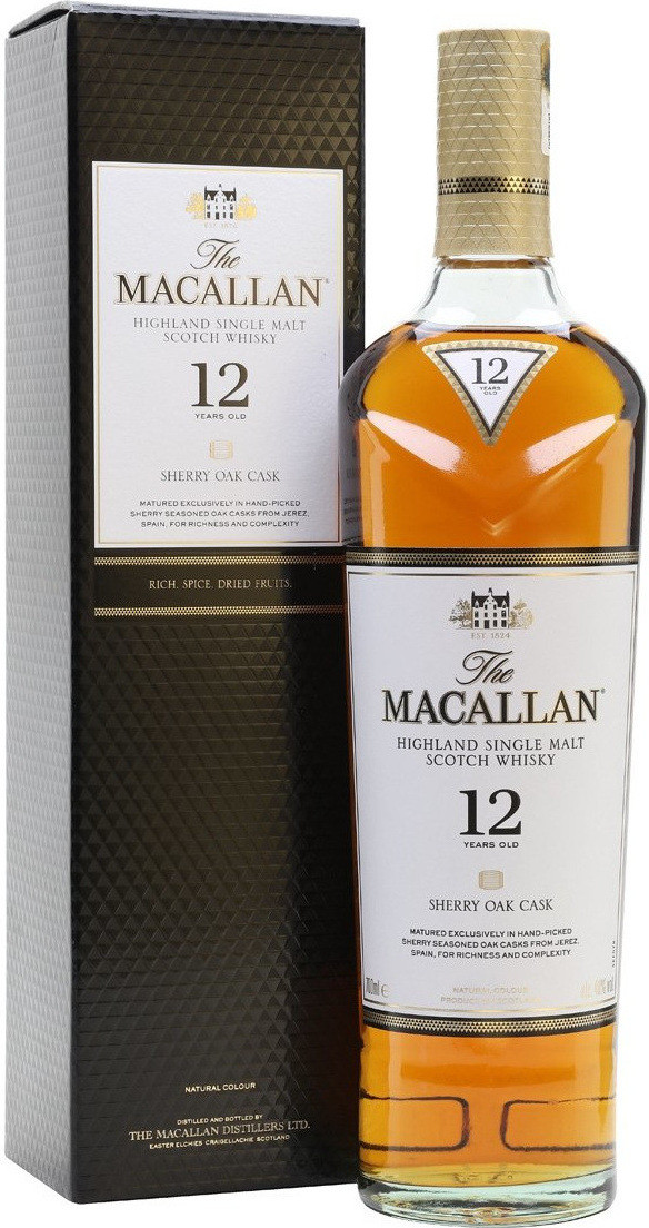 The Macallan Sherry Oak 12 Years Old