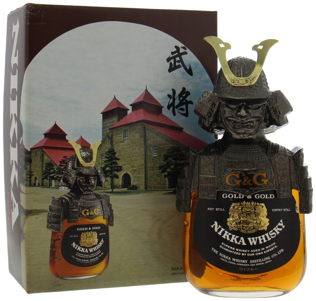 Nikka Gold & Gold Samurai Bottle 43% NV