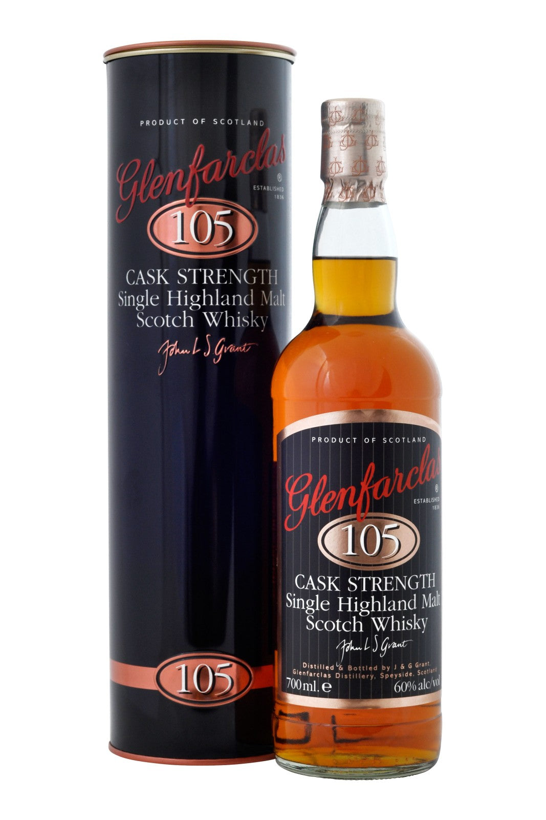 Glenfarclas 105 - Cask Strength Whisky 60% | Bestwhisky.be
