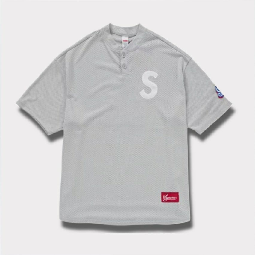 Supreme Sロゴ クリアランス ベースボールシャツ Supreme