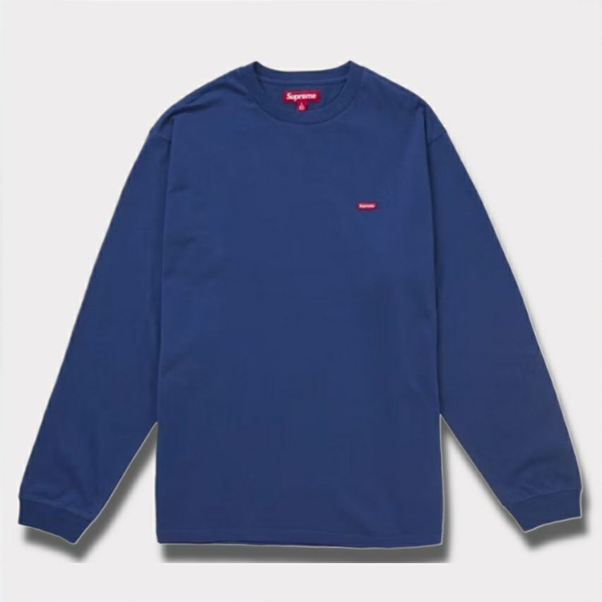 supreme small box logo l/s tee
