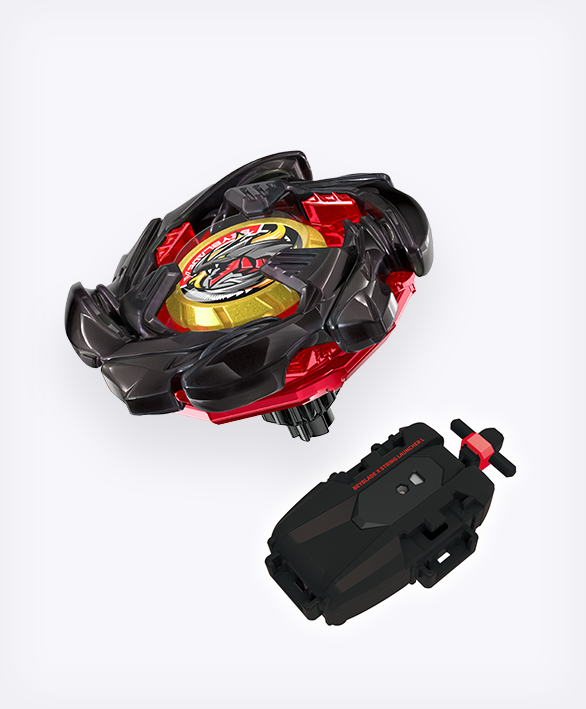 未開封Beyblade X ペガサスブラスト レッド コバルトドレイク ブラック