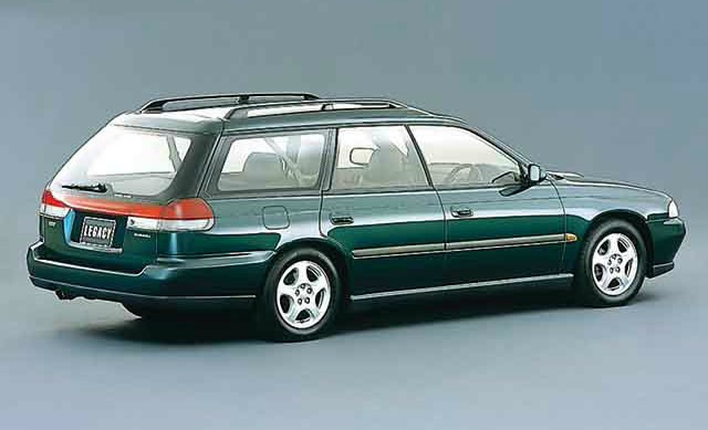 SUBARU レガシー 1993年販売店向け立体絵画 非売品 レガシィツーリング