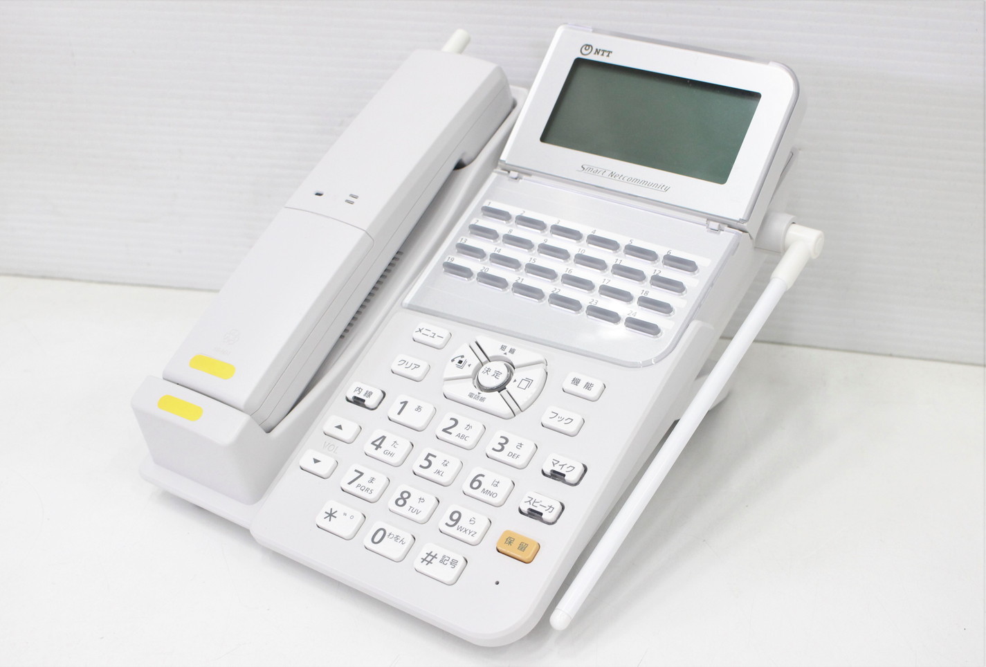 ZX-(24)CCLSTEL-(1)(W) NTT製電話機 ZX-｢24｣キｰ