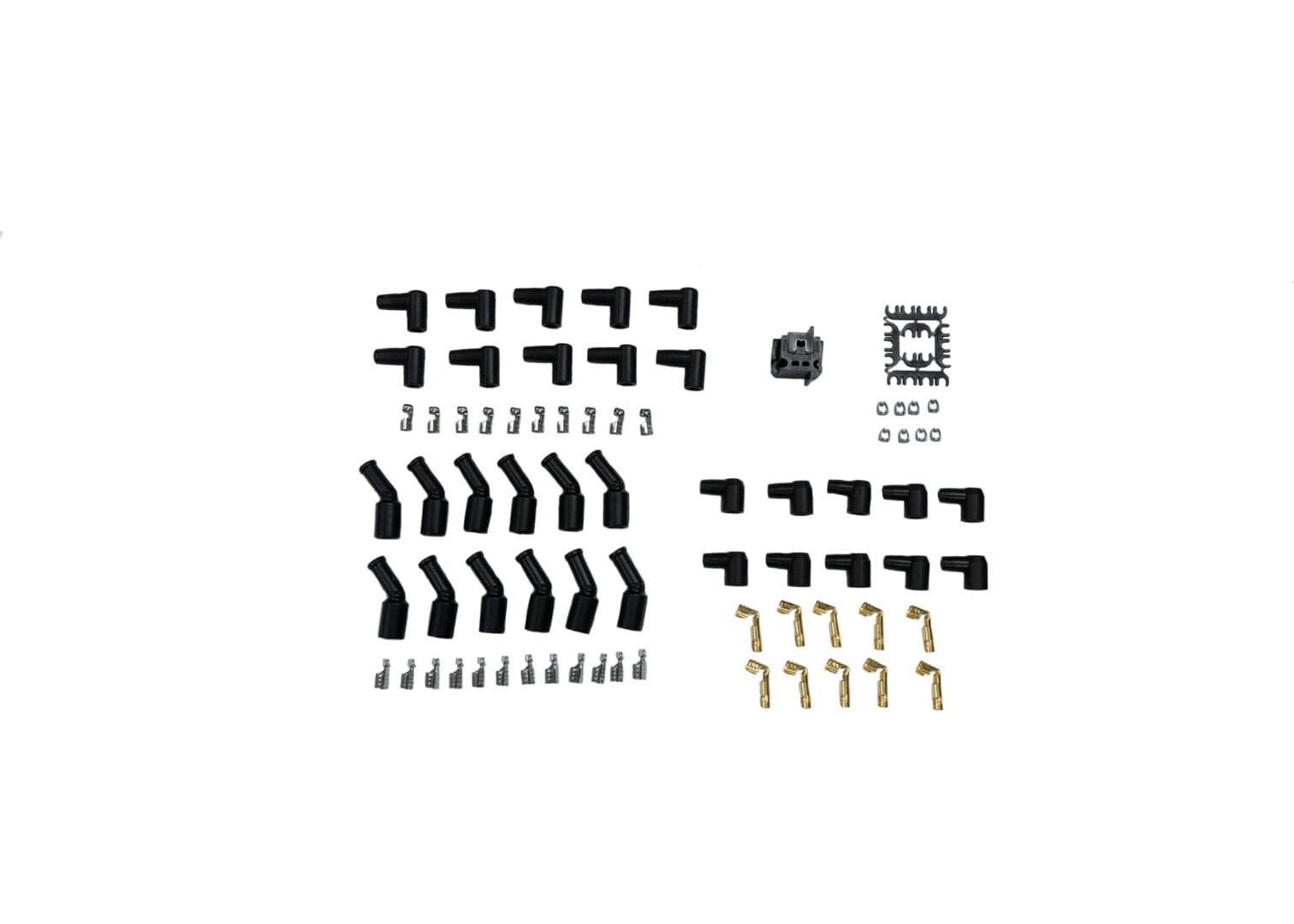 90022Go Spark Ceramic Spark Plug Wire Kit, 8mm Universal, SBC/BBC