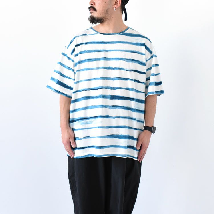 ARTIST BORDER T-SHIRT アーティストボーダーTシャツ/PORTER CLASSIC