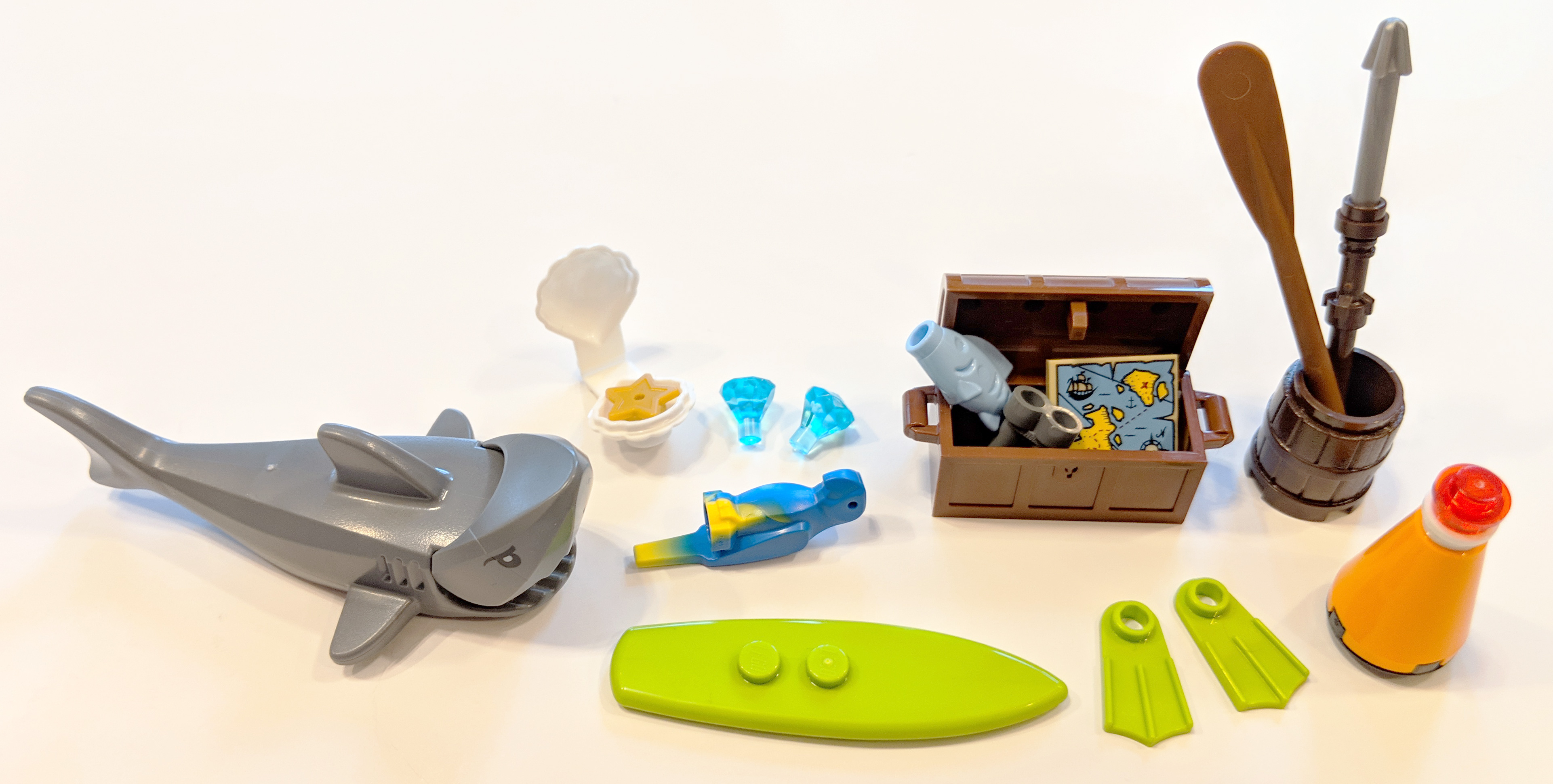 Set Review 40341 LEGO xtra Sea Accessories | BioMedia Project
