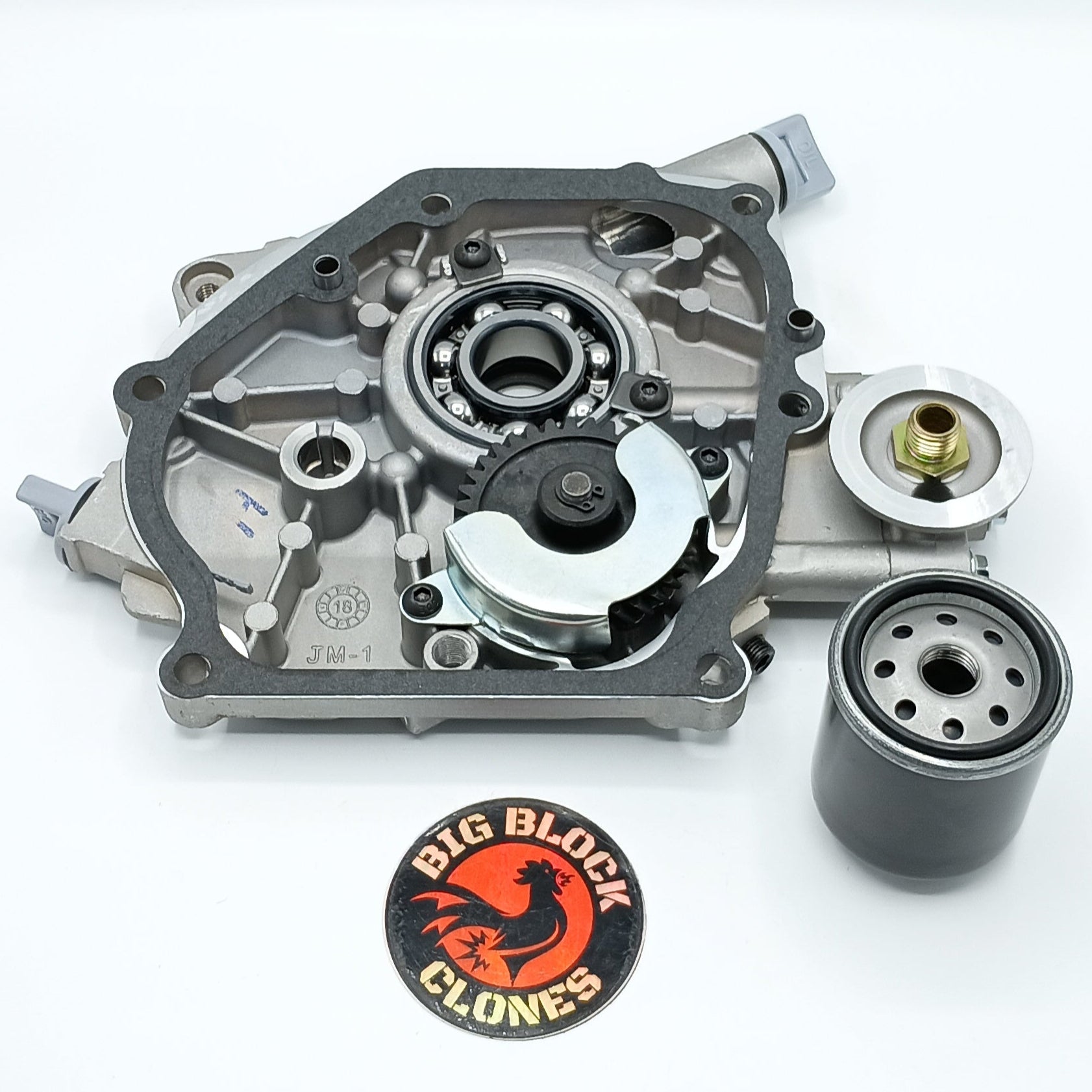 Small Block GX - 6 Bolt HD Side Cover With Oil Pump And Filter
