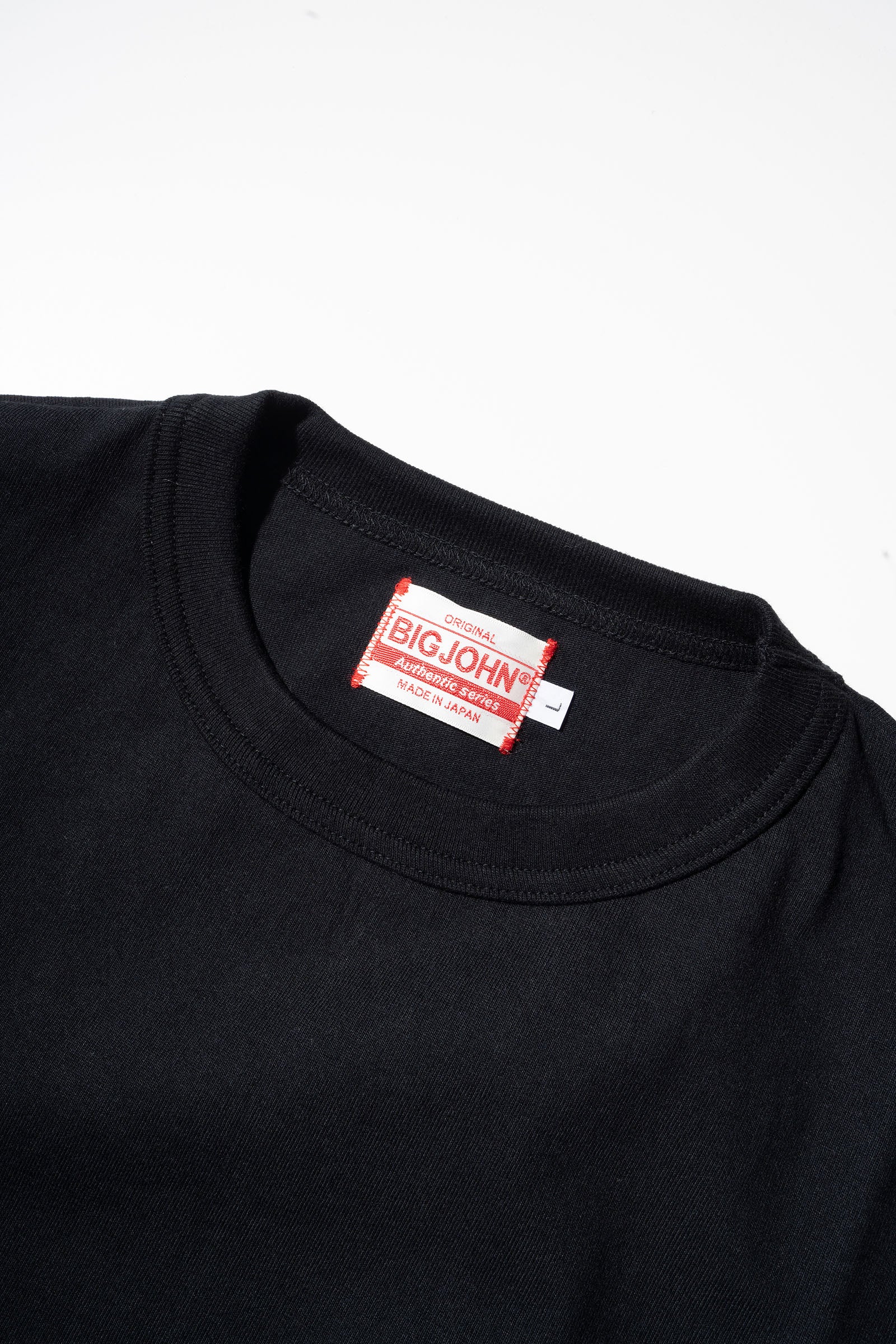MTS09M (61) 丸胴 Tee ブラック – BIG JOHN【公式】オンラインショップ